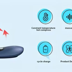 Electric Lumbar Massager with Heat & Vibration